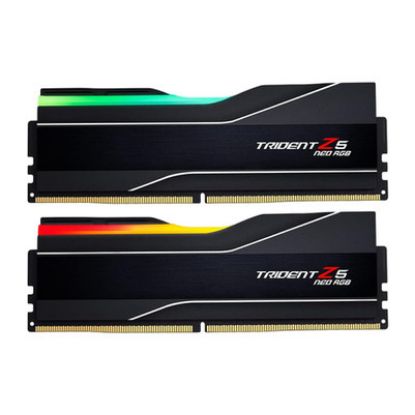 Imagem de Dimm DDR5 Pack 2x 32GB (64GB) G.Skill CL30 EXPO 6000Mhz Trident Z5 Neo RGB Preta