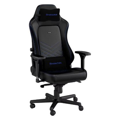 Imagem de Cadeira Gaming noblechairs HERO PU Leather Preta/Azul