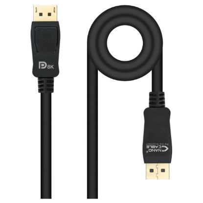 Imagem de Cabo DisplayPort v1.4 NanoCable - 2Mtr