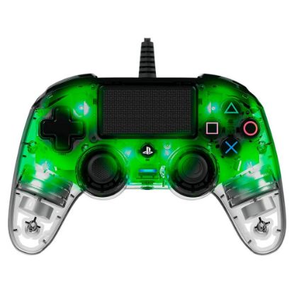 Imagem de GamePad Nacon Compact Controller Verde Transparente (PS4)