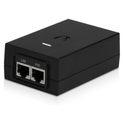 Imagem de Injetor PoE Ubiquiti POE-24-12W-G Gigabit Preto