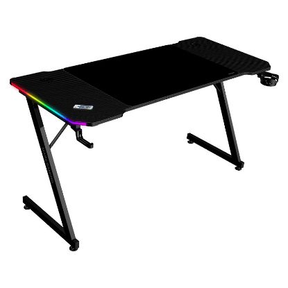 Imagem de Secretária Gaming Mars Gaming MGD-X140 RGB Preta