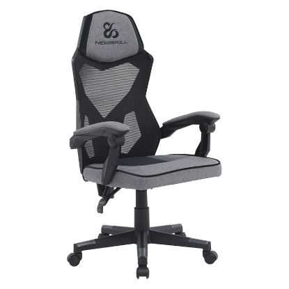 Imagem de Cadeira Gaming Ergonómica NewSkill Eros Cinza/Preta