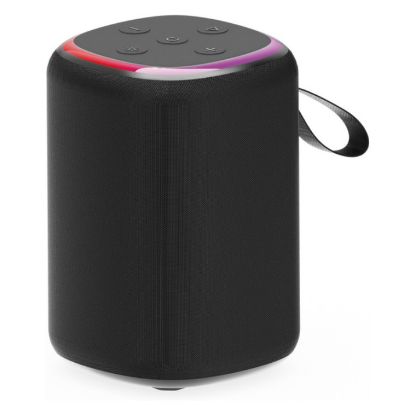 Imagem de Coluna Portátil Bluetooth Gembird BT LED RGB 3W Preta