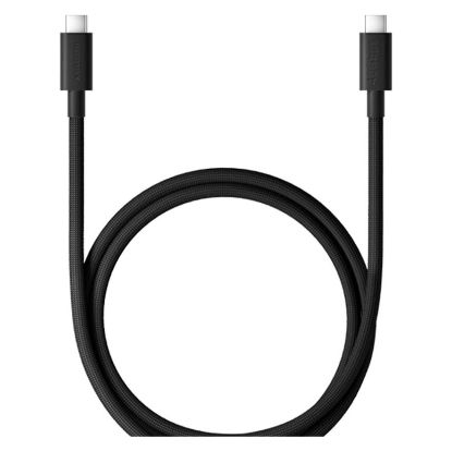 Imagem de Cabo USB4.0 Type-C 240W Xiaomi 6A Braided Preto - 1Mtr