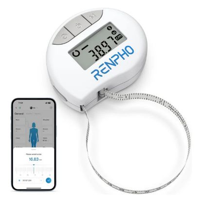 Imagem de Fita Métrica Corporal Renpho Body Tape Measure Branca
