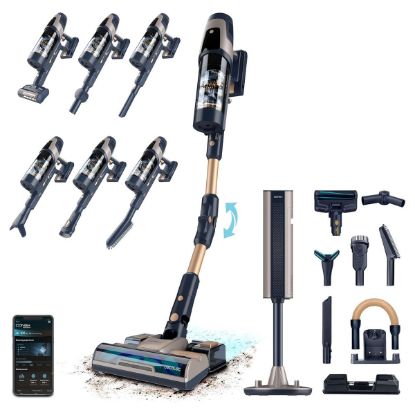 Imagem de Aspirador Vertical Cecotec Conga Rockstar RZ90 AI AquaPet Flex Connected 850W / 30kPa Sem Fios c/ Base de Autolimpeza