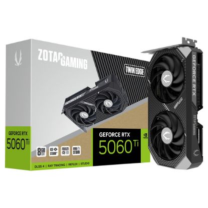 Imagem de Placa Gráfica ZOTAC GeForce RTX 5060 Ti TWIN EDGE 8GB DLSS4