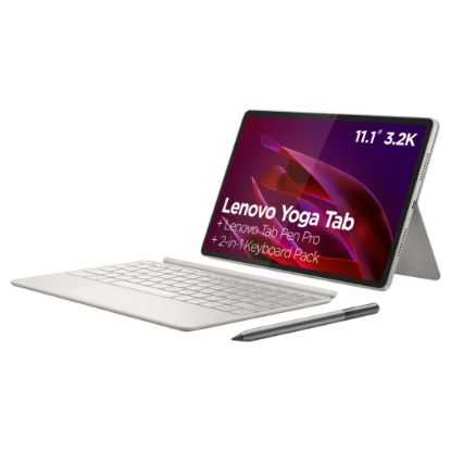 Imagem de Tablet PC Lenovo Yoga Tab TB520FU (11.1" 256GB/12GB) Branco + Capa Teclado + Pen