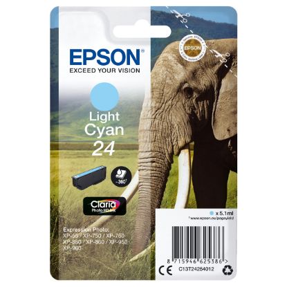 Imagem de Tinteiro Epson 24 Ciano Claro