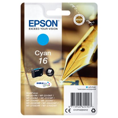 Imagem de Tinteiro Epson 16 Ciano - T1622