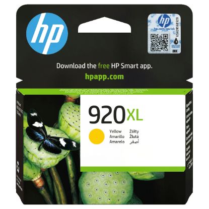 Imagem de Tinteiro HP 920 XL Amarelo - CD974AE