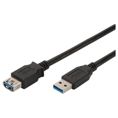 Imagem de Cabo USB3.0 Extensão Ewent Preto - 1Mtr