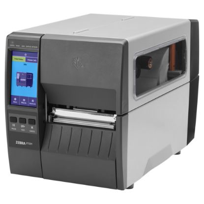 Imagem de Impressora Térmica Etiquetas e Talões Zebra ZT231 Transferência (USB/RJ45/Serie/Bluetooth) Cinza