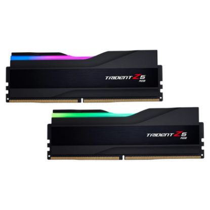 Imagem de Dimm DDR5 Pack 2x 32GB (64GB) G.Skill CL36 6000Mhz Trident Z5 RGB Preta