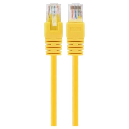 Imagem de Cabo de Rede RJ45 Gembird Cat.5e UTP Amarelo - 3Mtr