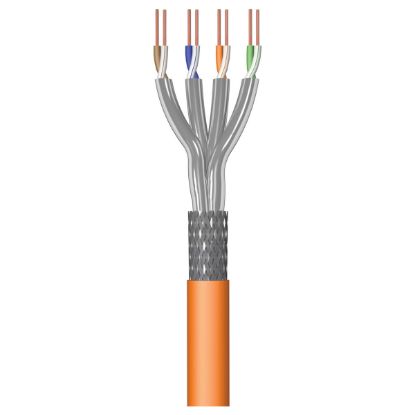 Imagem de Cabo de Rede RJ45 Ewent Cat.7 S/FTP Laranja - 30Mtr