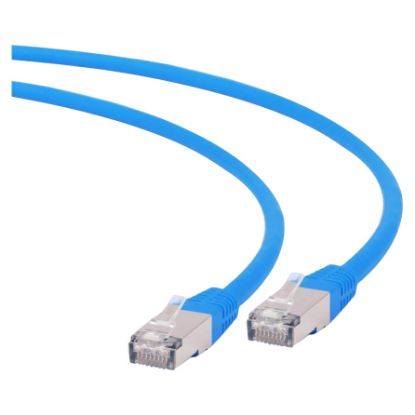 Imagem de Cabo de Rede RJ45 Gembird Cat.6A S/FTP Azul - 5Mtr