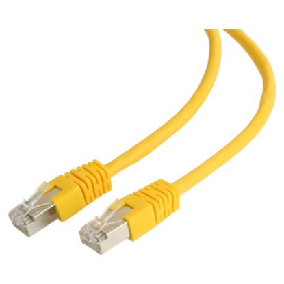 Imagem de Cabo de Rede RJ45 Gembird Cat.6 FTP Amarelo - 25cm