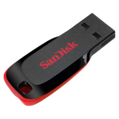 Imagem de Pen Drive SanDisk Cruzer Blade 16Gb Preta USB2.0 Preta